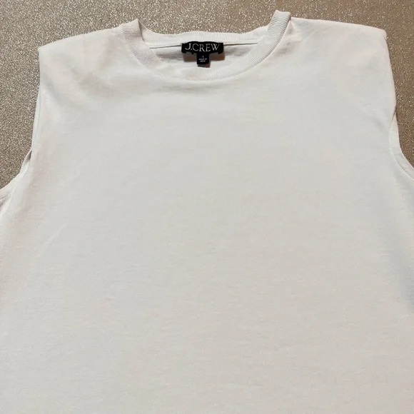 J. Crew Structured Muscle T-Shirt in Mariner Cotton, Size Small, BY399 $49.50 - Picture 5 of 6